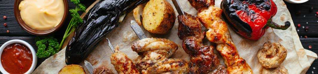 Grillteller für 1 Pers.