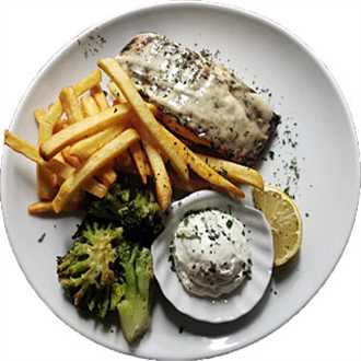 Lachsfilet