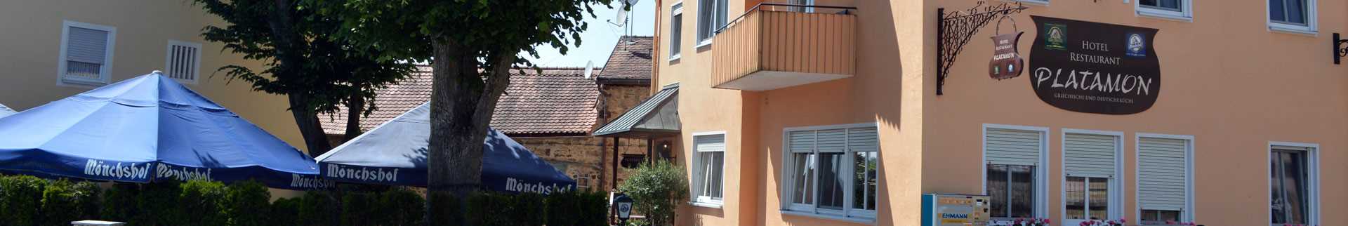 Hotel und Griechisches Restaurant Platamon in Feuchtwangen